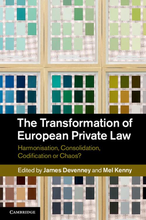 Cover of the book The Transformation of European Private Law by , Cambridge University Press