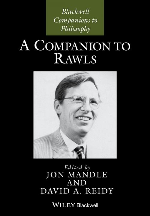 Cover of the book A Companion to Rawls by , Wiley