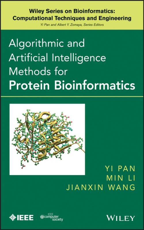 Cover of the book Algorithmic and Artificial Intelligence Methods for Protein Bioinformatics by , Wiley