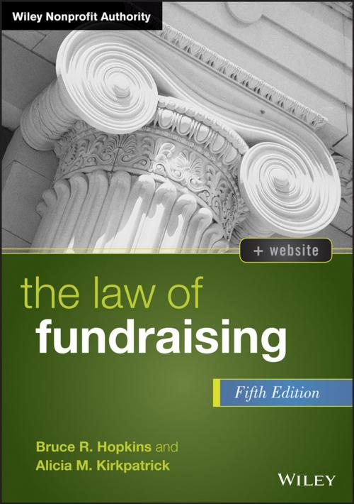 Cover of the book The Law of Fundraising by Bruce R. Hopkins, Wiley