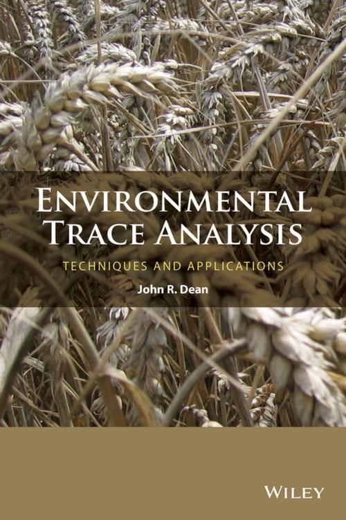 Cover of the book Environmental Trace Analysis by John R. Dean, Wiley