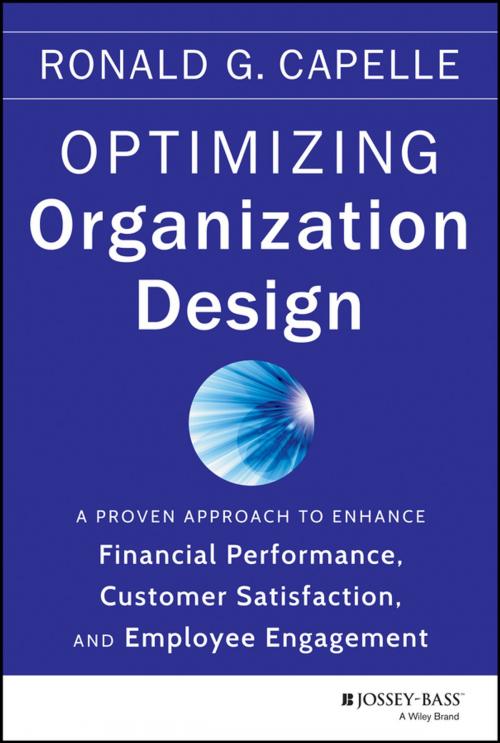 Cover of the book Optimizing Organization Design by Ronald G. Capelle, Wiley