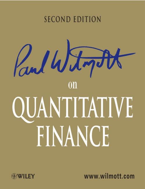 Cover of the book Paul Wilmott on Quantitative Finance by Paul Wilmott, Wiley