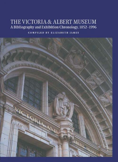Cover of the book The Victoria and Albert Museum by , Taylor and Francis