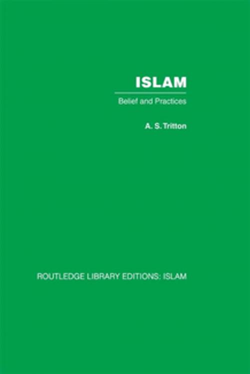 Cover of the book Islam by A.S. Tritton, Taylor and Francis