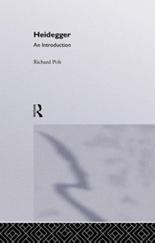 Cover of the book Heidegger by Richard Polt, Taylor and Francis