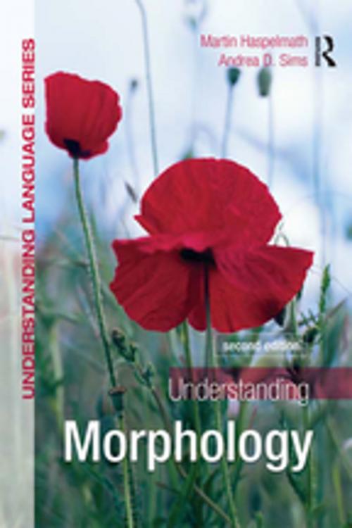 Cover of the book Understanding Morphology by Martin Haspelmath, Andrea Sims, Taylor and Francis