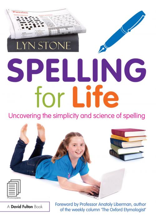 Cover of the book Spelling for Life by Lyn Stone, Taylor and Francis