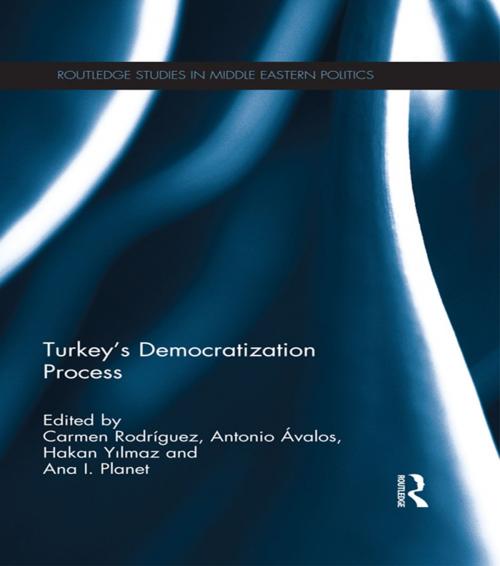 Cover of the book Turkey's Democratization Process by , Taylor and Francis
