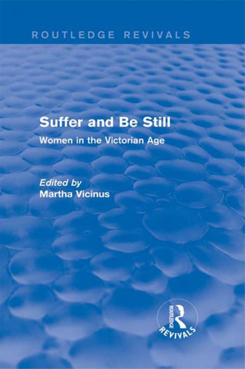 Cover of the book Suffer and Be Still (Routledge Revivals) by , Taylor and Francis