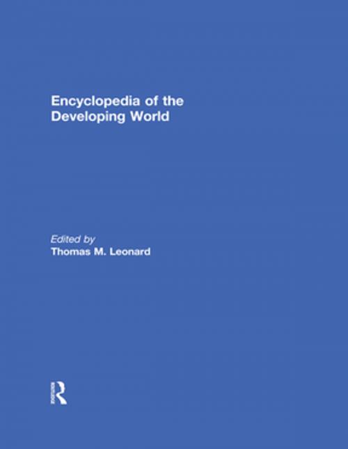 Cover of the book Encyclopedia of the Developing World by , Taylor and Francis