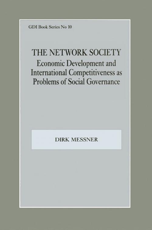 Cover of the book The Network Society by Dirk Messner, Taylor and Francis
