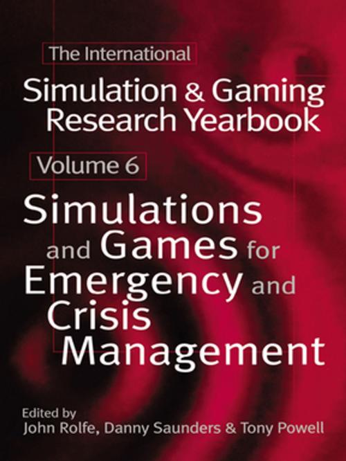 Cover of the book International Simulation and Gaming Research Yearbook by , Taylor and Francis