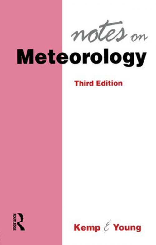 Cover of the book Notes on Meterology by Richard Kemp, Young, Kemp, Taylor and Francis