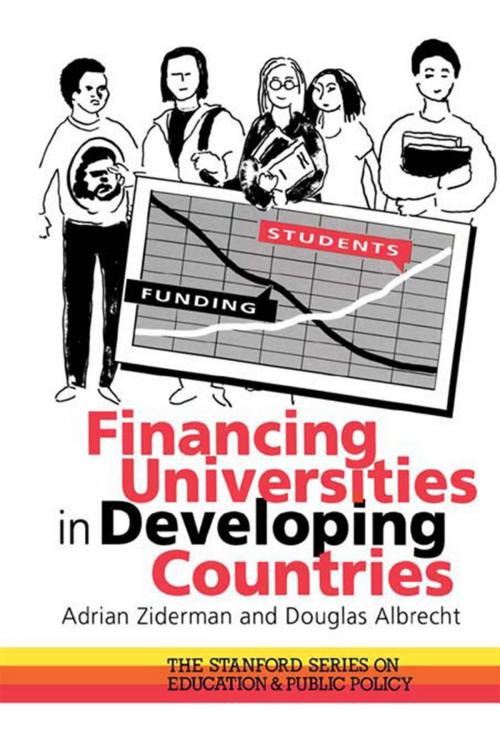 Cover of the book Financing Universities In Developing Countries by Adrian Ziderman, Douglas Albrecht, Taylor and Francis