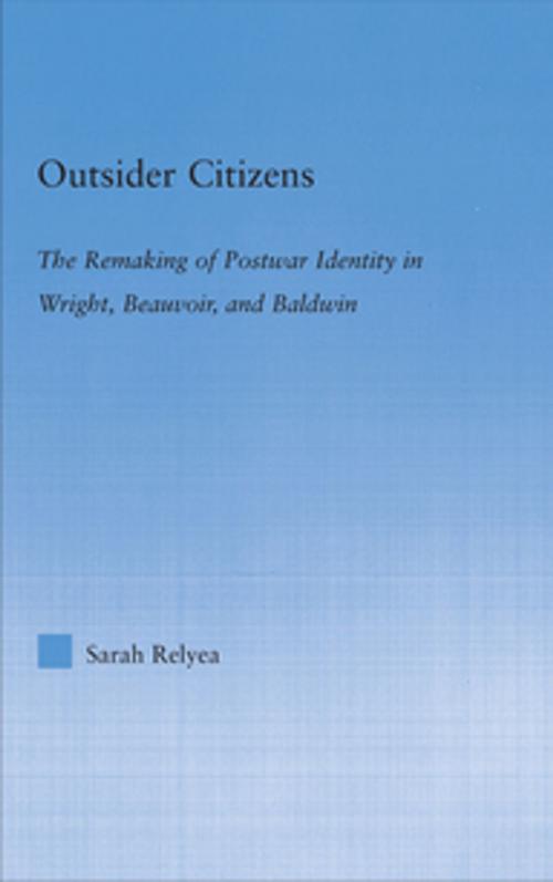 Cover of the book Outsider Citizens by Sarah Relyea, Taylor and Francis