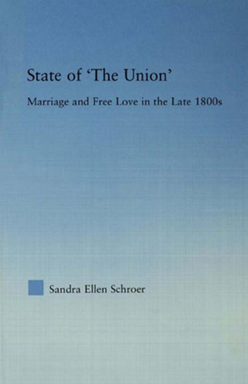 Cover of the book State of 'The Union' by Sandra Schroer, Taylor and Francis