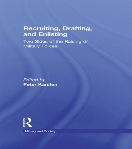 Cover of the book Recruiting, Drafting, and Enlisting by , Taylor and Francis