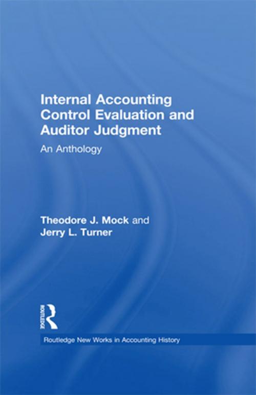 Cover of the book Internal Accounting Control Evaluation and Auditor Judgement by Theodore J. Mock, Jerry L. Turner, Taylor and Francis