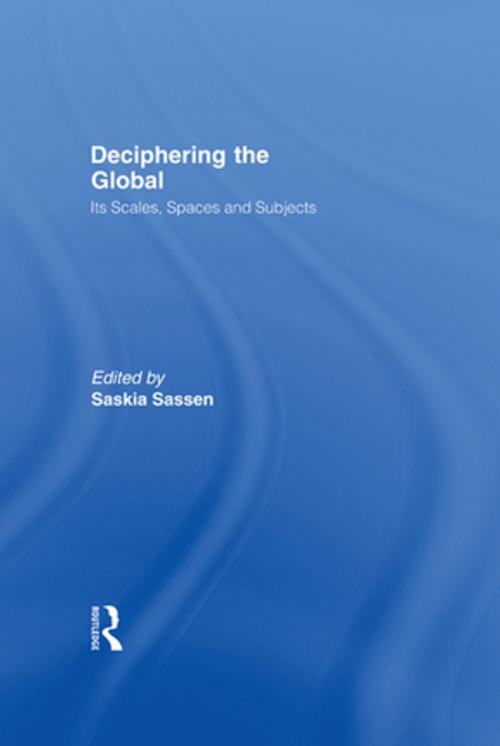 Cover of the book Deciphering the Global by , Taylor and Francis