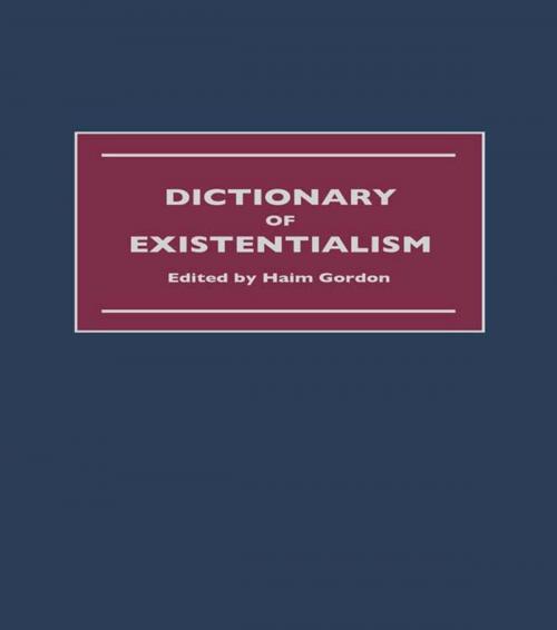 Cover of the book Dictionary of Existentialism by , Taylor and Francis