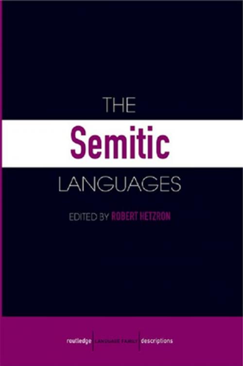 Cover of the book The Semitic Languages by Taylor and Francis, Taylor and Francis