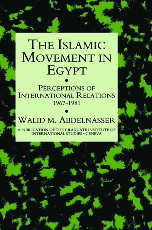 Cover of the book Islamic Movement In Egypt by Abdelnasser, Taylor and Francis