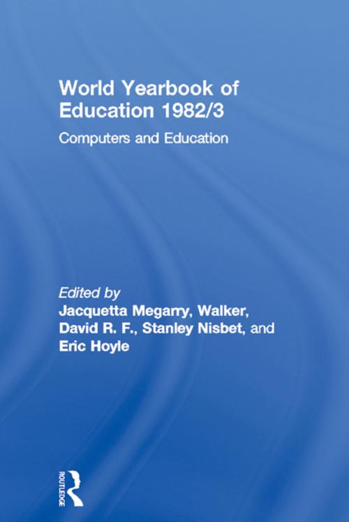 Cover of the book World Yearbook of Education 1982/3 by , Taylor and Francis