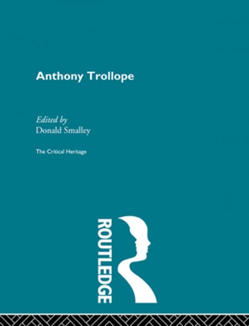 Cover of the book Anthony Trollope by , Taylor and Francis