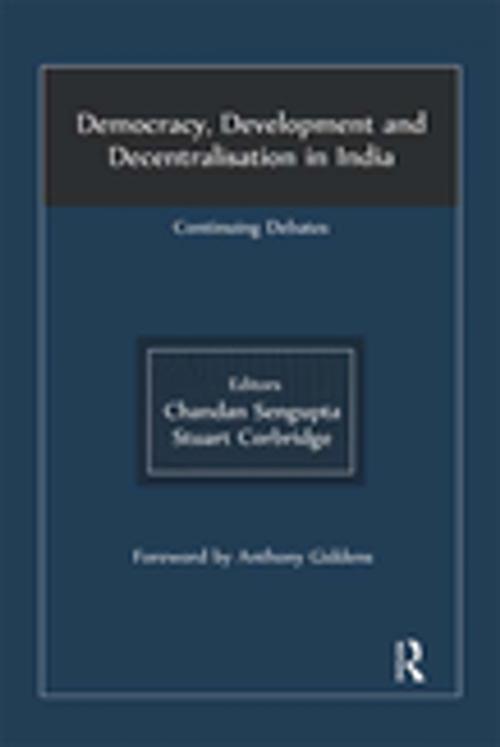 Cover of the book Democracy, Development and Decentralisation in India by , Taylor and Francis