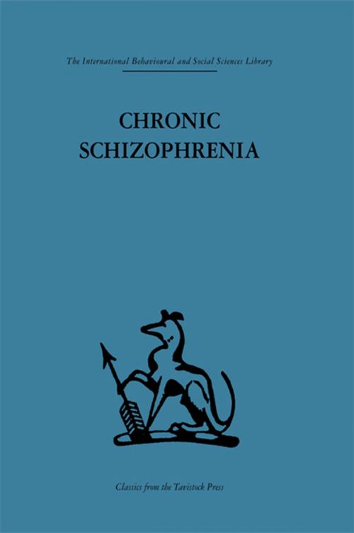 Cover of the book Chronic Schizophrenia by , Taylor and Francis