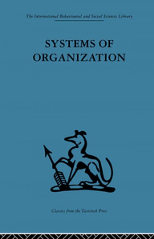 Cover of the book Systems of Organization by , Taylor and Francis