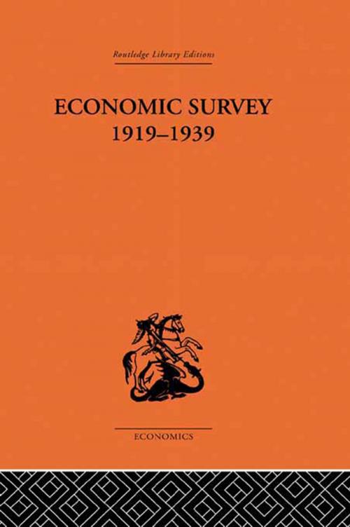 Cover of the book Economic Survey by W. Arthur Lewis, Taylor and Francis