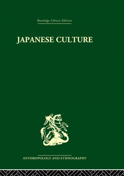 Cover of the book Japanese Culture by , Taylor and Francis