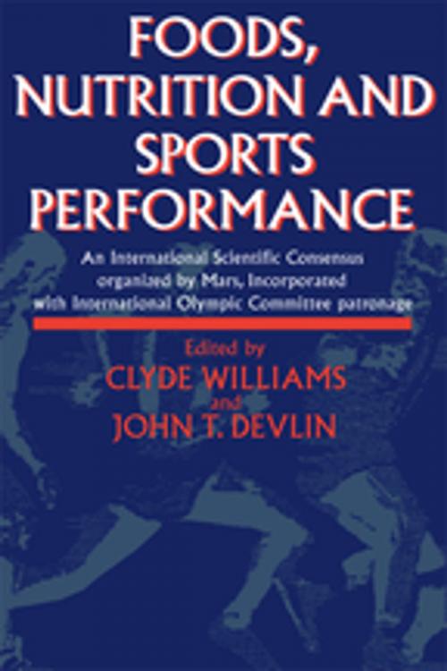 Cover of the book Foods, Nutrition and Sports Performance by , Taylor and Francis