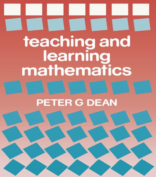 Cover of the book Teaching Maths by D.M. Neal, Taylor and Francis