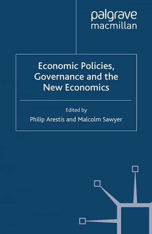 Cover of the book Economic Policies, Governance and the New Economics by , Palgrave Macmillan UK
