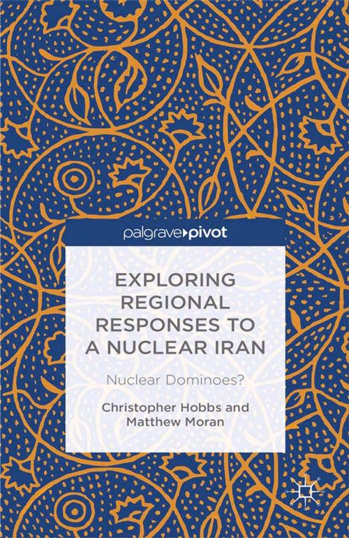 Cover of the book Exploring Regional Responses to a Nuclear Iran by C. Hobbs, M. Moran, Palgrave Macmillan UK