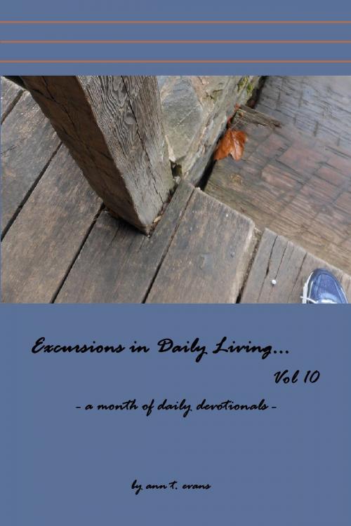 Cover of the book Excursions in Daily Living... Vol 10: Bible devotionals by Ann Evans, Ann Evans