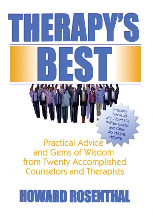 Cover of the book Therapy's Best by Howard Rosenthal, Taylor and Francis