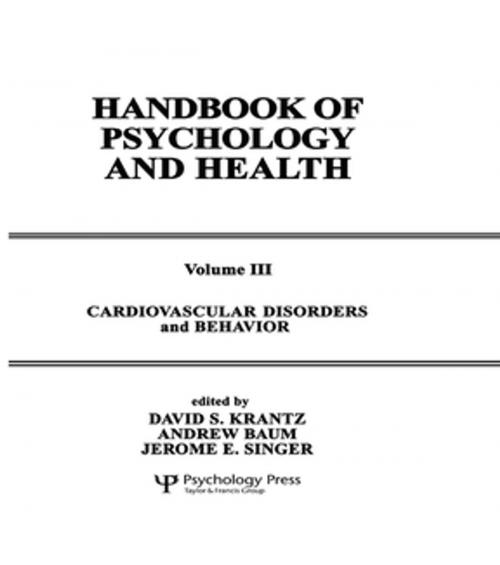 Cover of the book Cardiovascular Disorders and Behavior by , Taylor and Francis