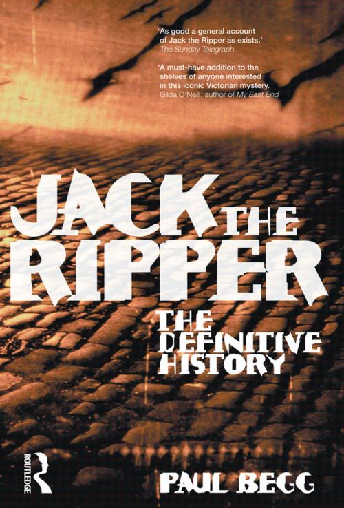 Cover of the book Jack the Ripper by Paul Begg, Taylor and Francis