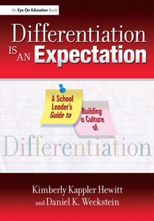 Cover of the book Differentiation Is an Expectation by Daniel Weckstein, Taylor and Francis
