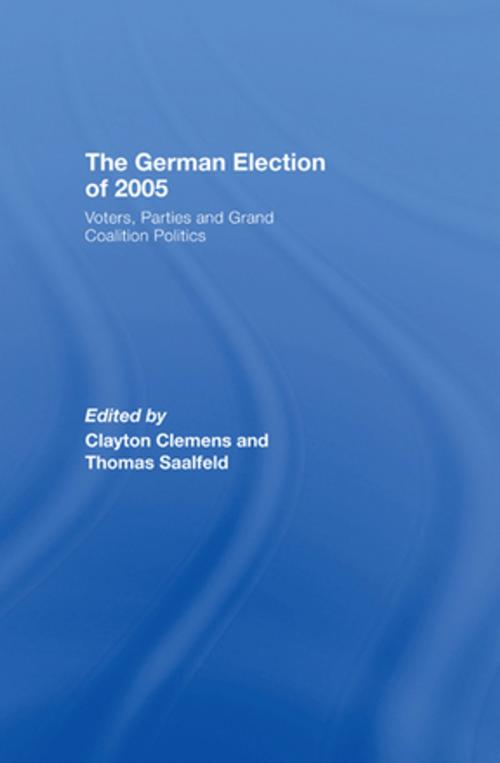 Cover of the book The German Election of 2005 by , Taylor and Francis