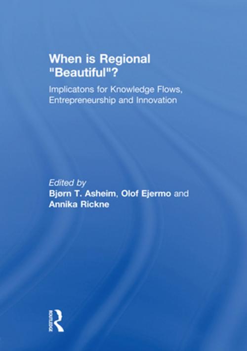 Cover of the book When is Regional “Beautiful”? by , Taylor and Francis