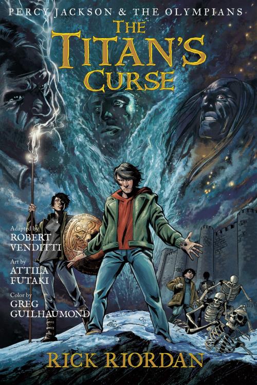 Cover of the book Percy Jackson and the Olympians: The Titan's Curse: The Graphic Novel by Rick Riordan, Robert Venditti, Disney Book Group