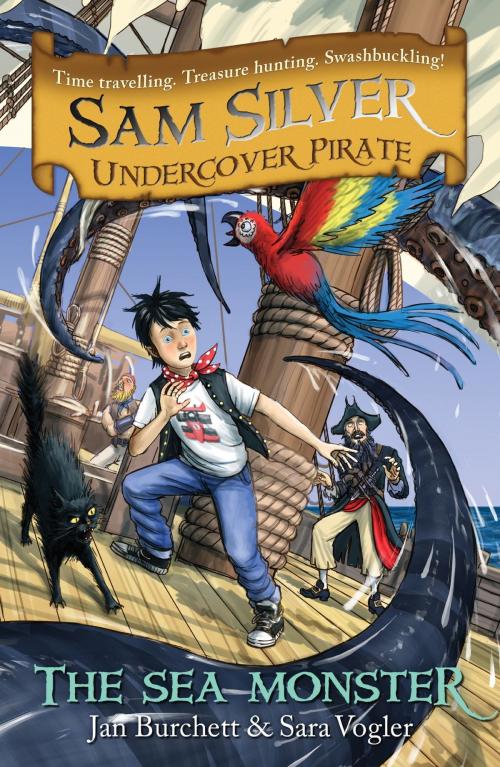 Cover of the book The Sea Monster by Jan Burchett, Sara Vogler, Hachette Children's