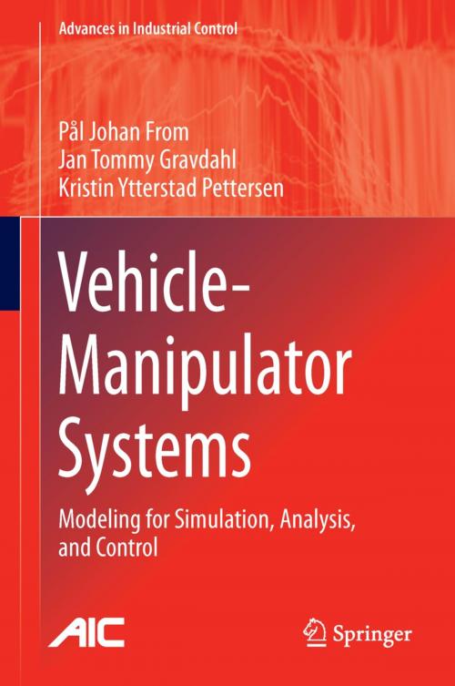 Cover of the book Vehicle-Manipulator Systems by Pål Johan From, Jan Tommy Gravdahl, Kristin Ytterstad Pettersen, Springer London