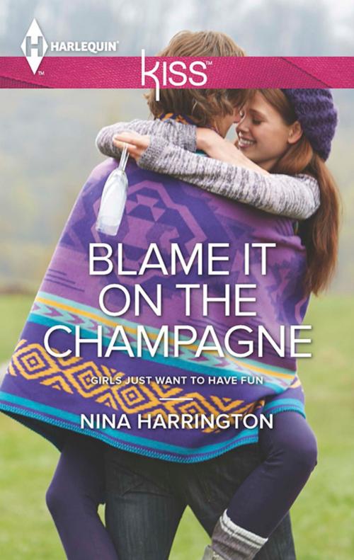 Cover of the book Blame It on the Champagne by Nina Harrington, Harlequin