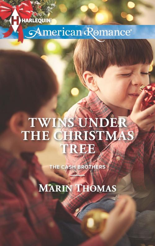 Cover of the book Twins Under the Christmas Tree by Marin Thomas, Harlequin